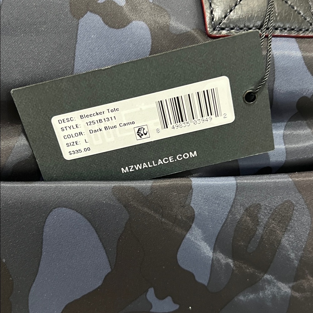 MZ Wallace Blue Camo Bleecker Tote - Picture 5 of 5
